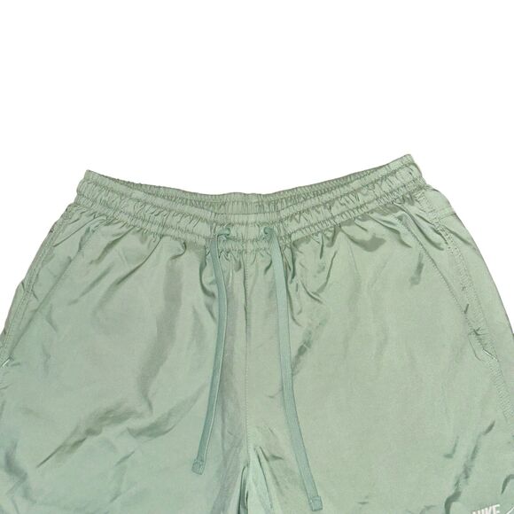 Nike Vintage Rare Sportswear Club Woven Track Shorts Nylon Shiny Mint Green S - Picture 7 of 9